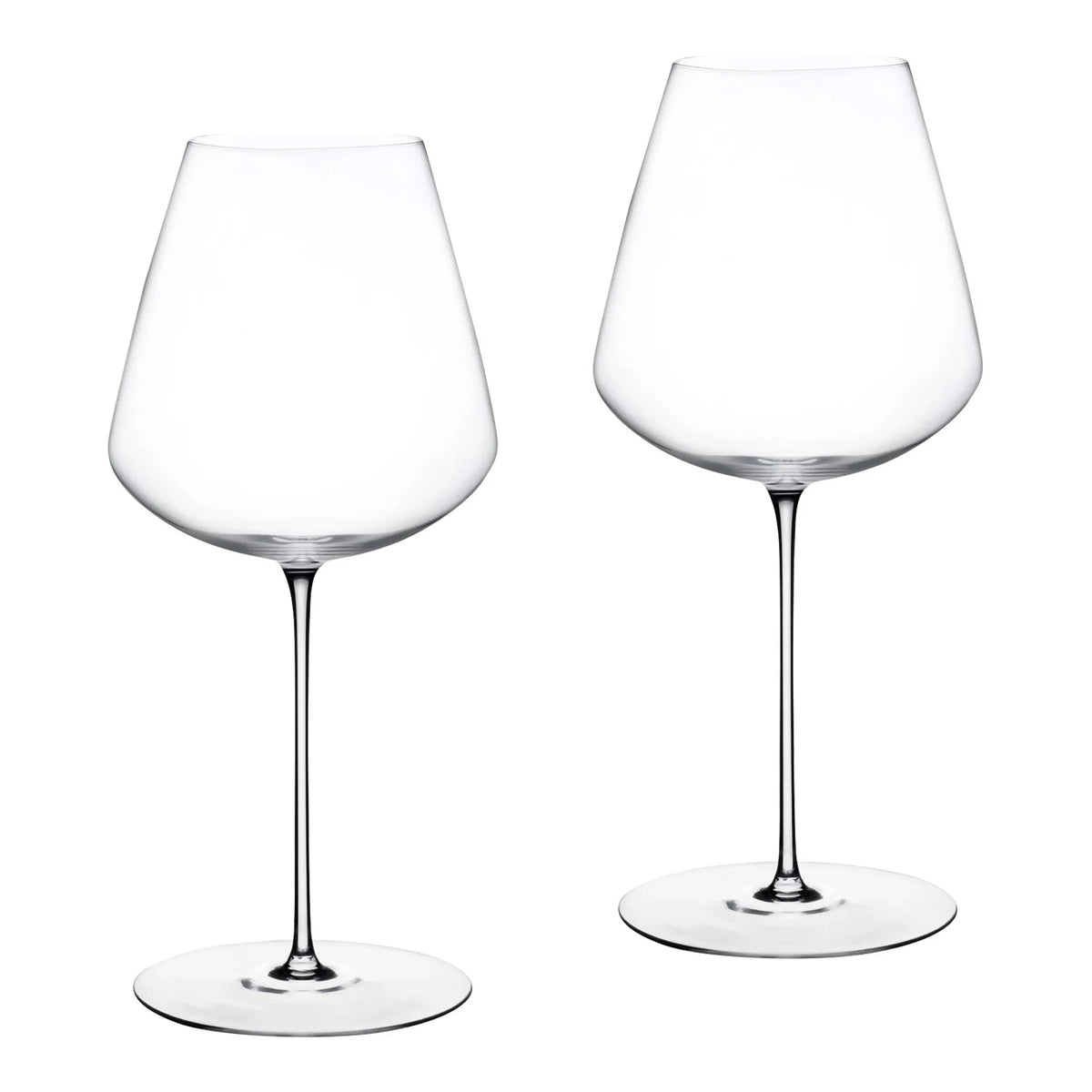 Stem Zero Set of 2 Elegant Red Wine Glasses Medium - NUDE EU
