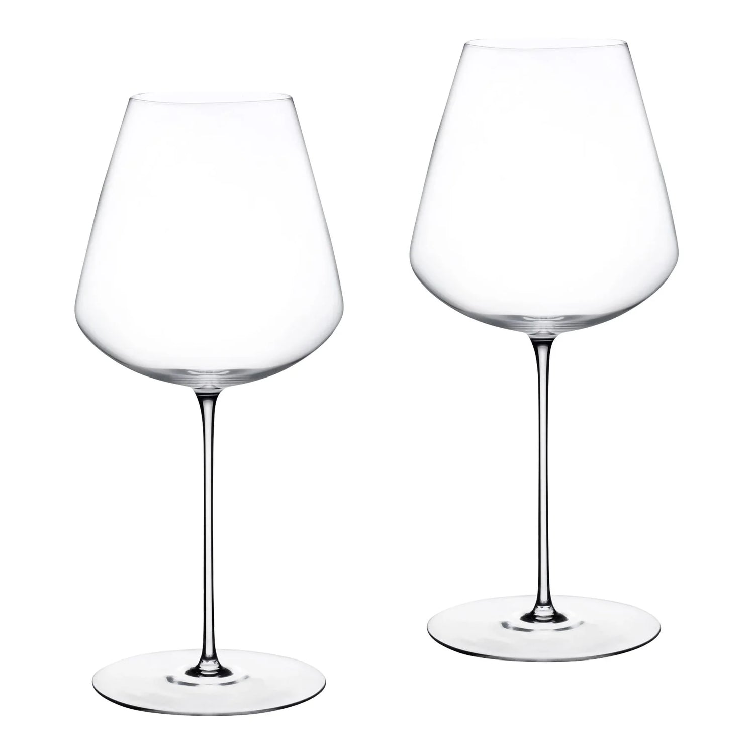 Stem Zero Set of 2 Elegant Red Wine Glasses Medium - NUDE EU