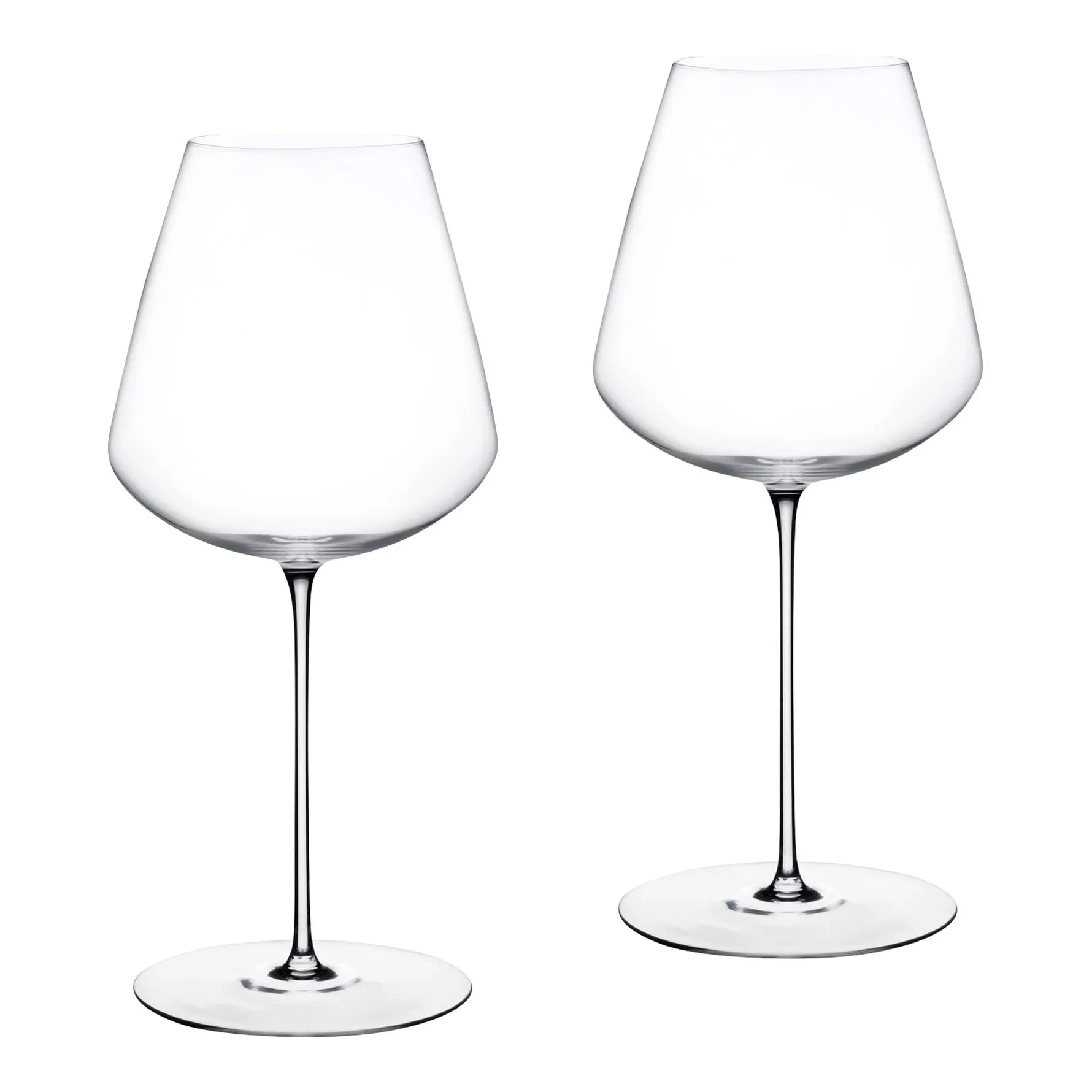 Stem Zero Set of 2 Elegant Red Wine Glasses Medium - NUDE EU