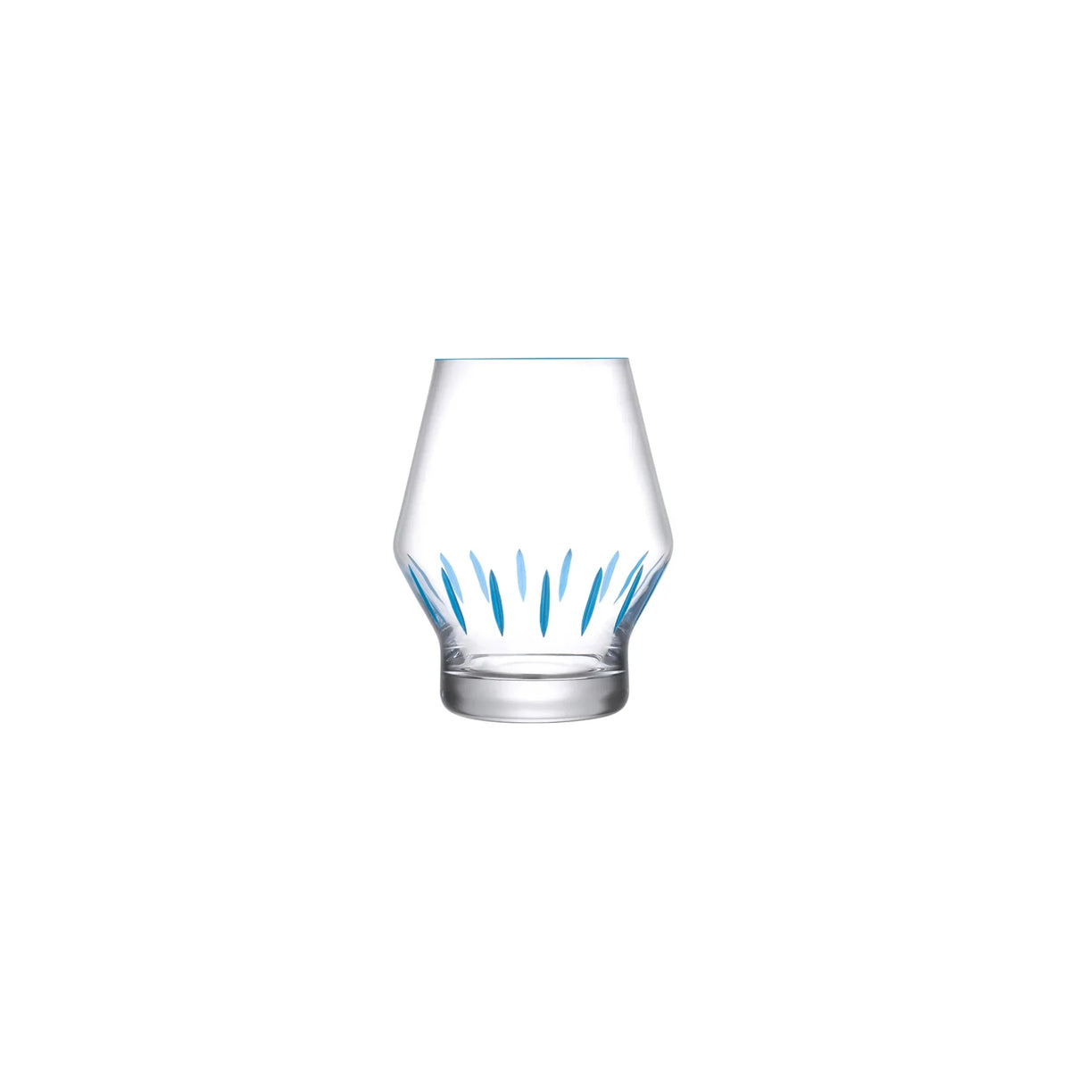 Beak Set of 2 Glasses Striped - NUDE EU