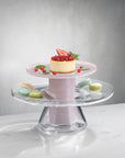 NUDE Bloom cakestand base and tube presented as a cake tier