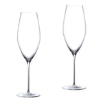 Stem Zero Grace Set of 2 Sparkling Wine Glasses - NUDE EU
