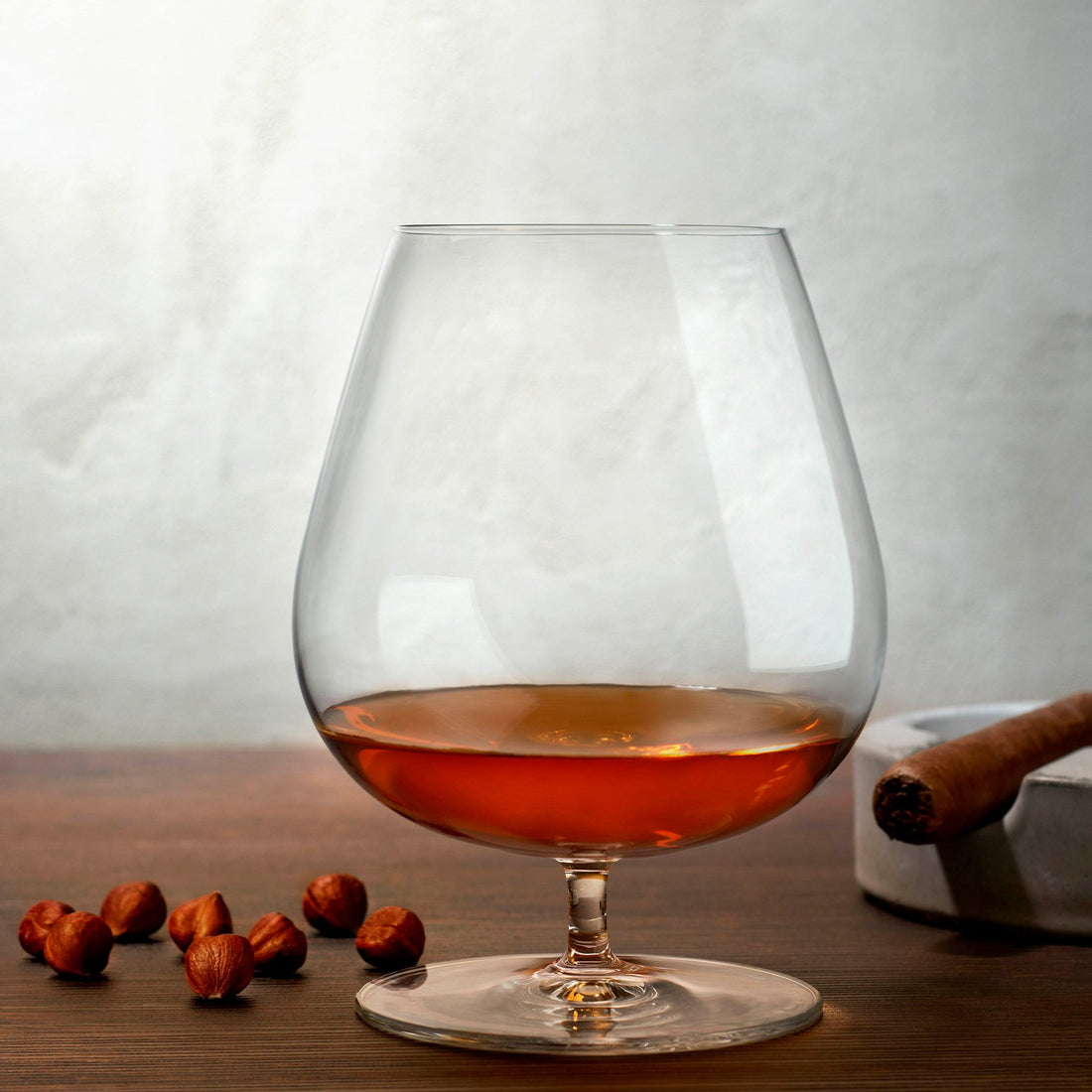 Vintage Set of 2 Cognac Glasses 900 cc