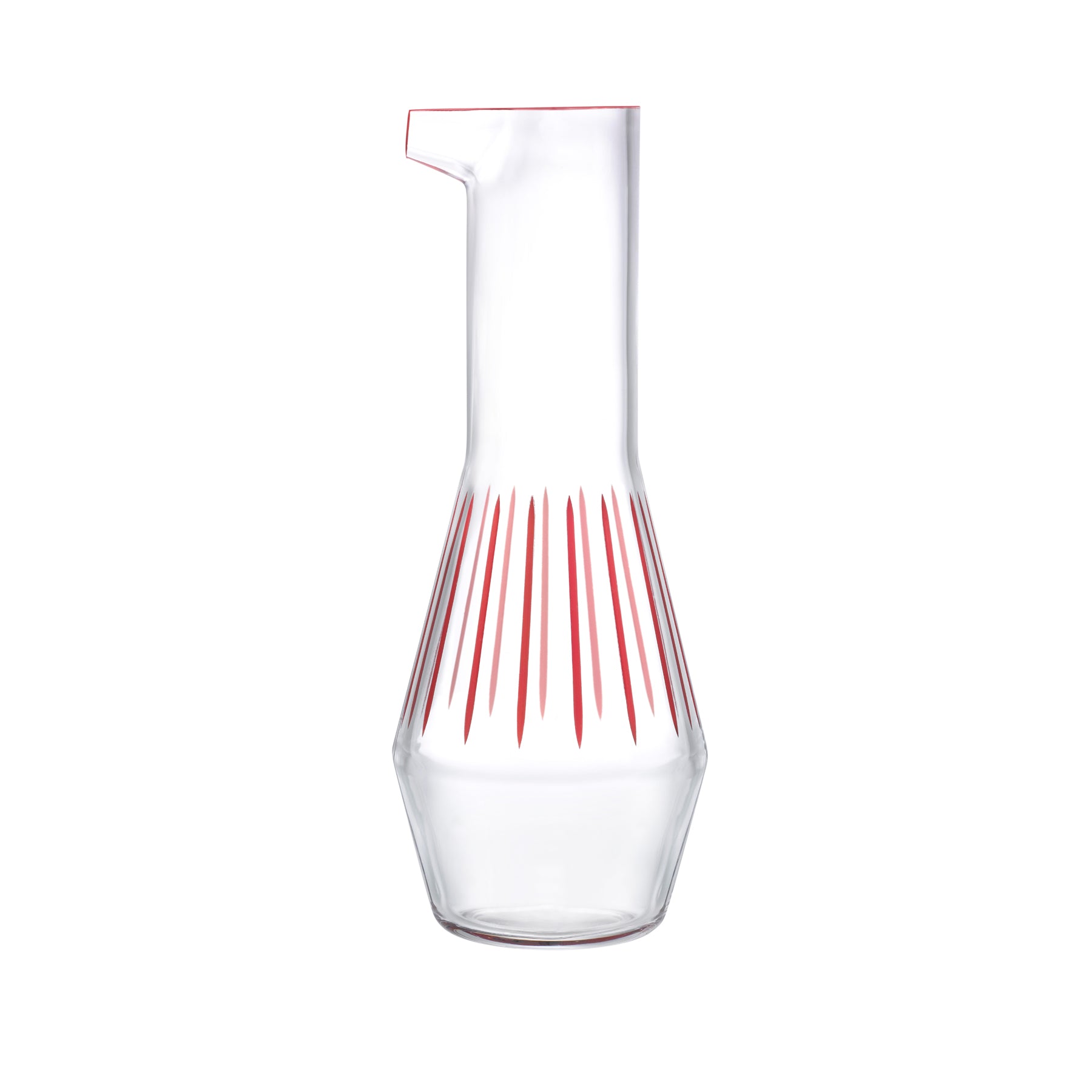 https://eu.nudeglass.com/cdn/shop/products/28781-Beak-Water-Carafe-Iris-Apfel-Collection-red-striped.jpg?v=1654175246&width=1800