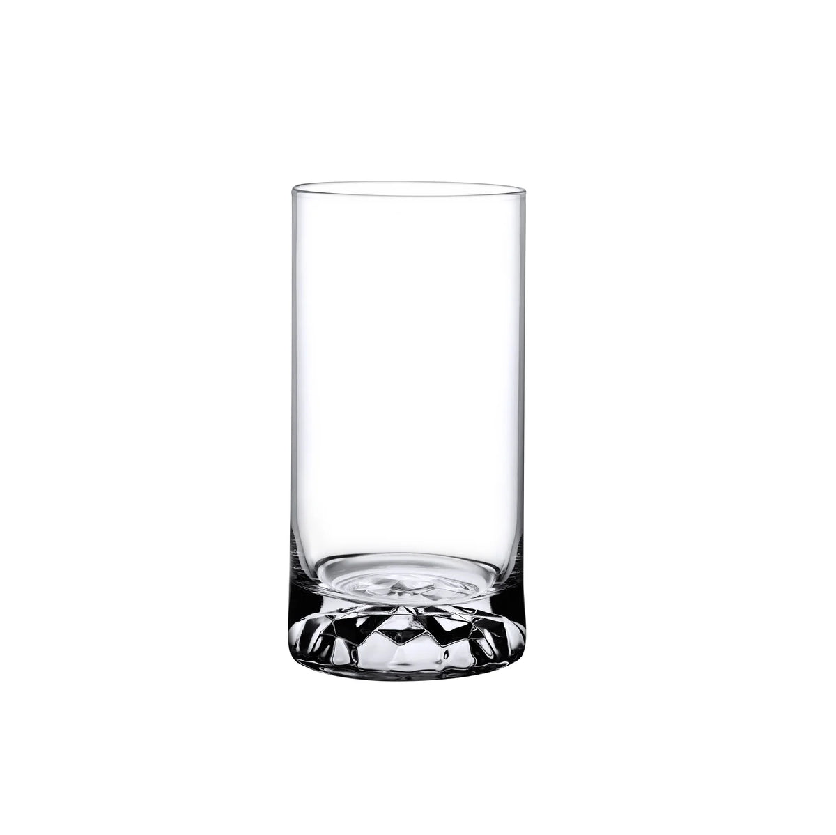 Club Set of 4 High Ball Glasses Medium with Ripple Effect - NUDE EU