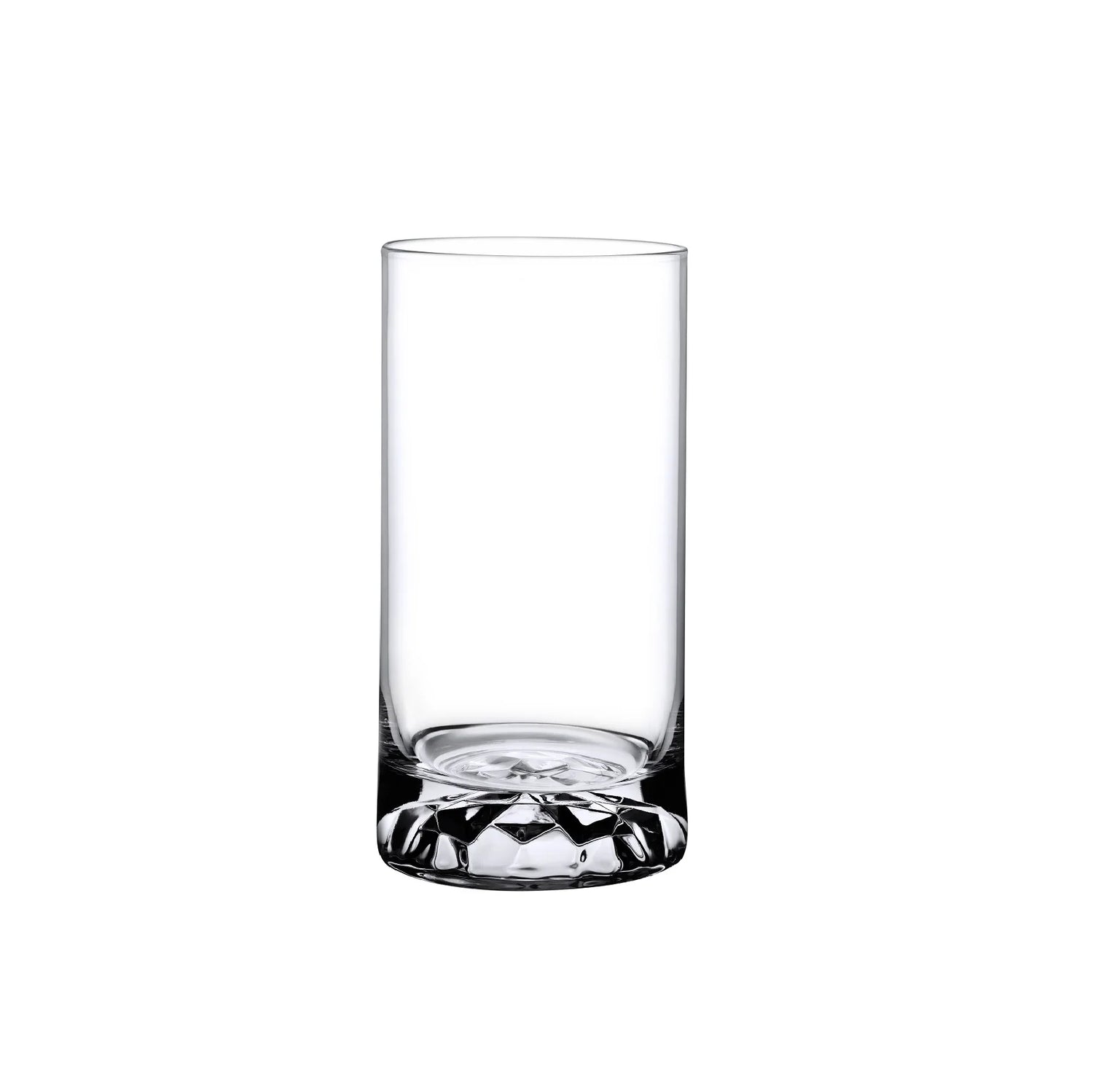 Club Set of 4 High Ball Glasses Medium with Ripple Effect - NUDE EU