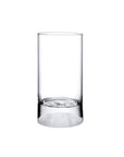 Club Ice Set of 4 High Ball Glasses Medium with Frosted Ripple Effect