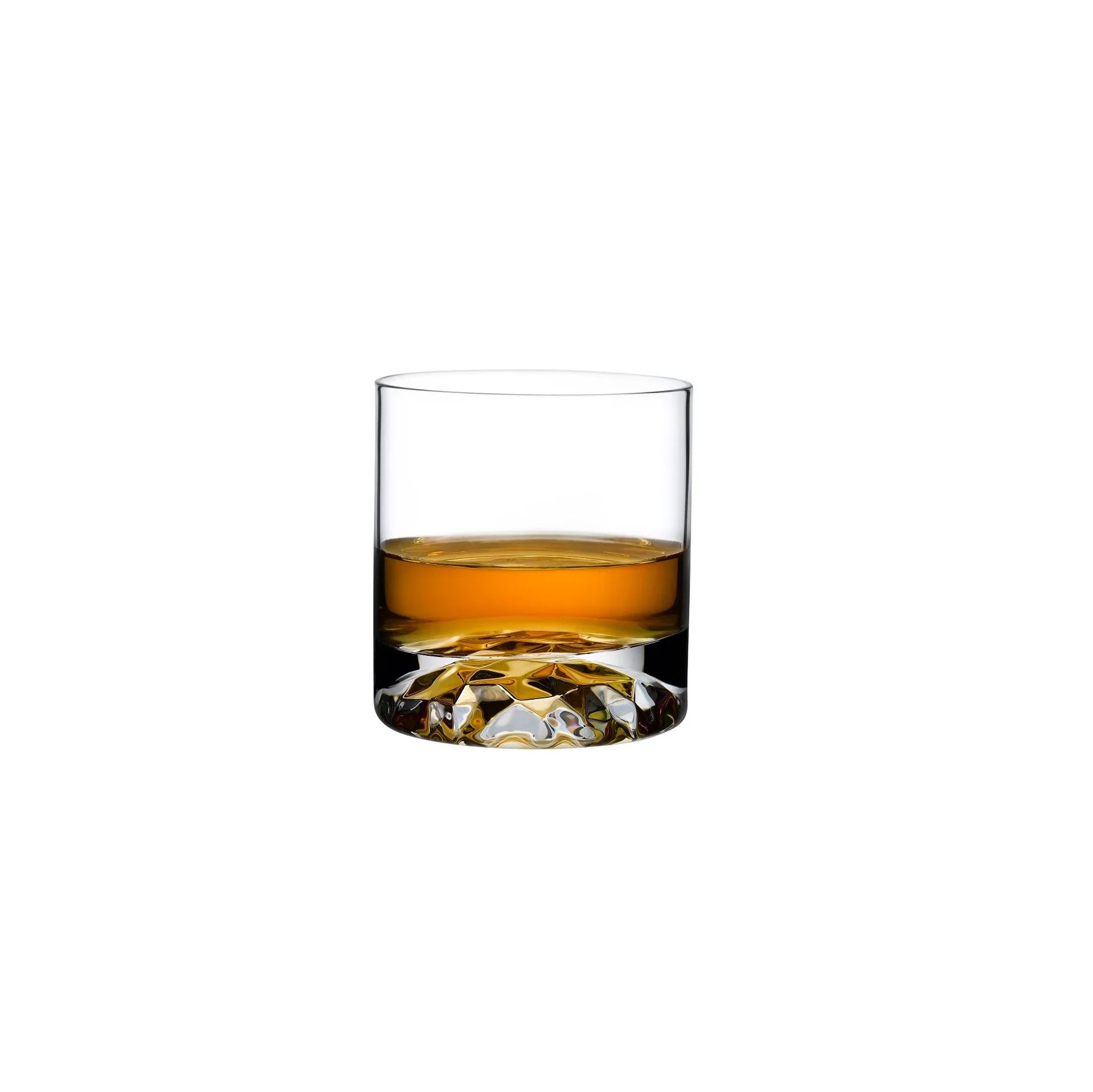 Club Set of 4 Whisky Glasses with Ripple Effect - NUDE EU