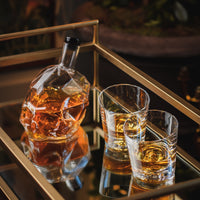 Memento Mori Set di 2 bicchieri da whisky