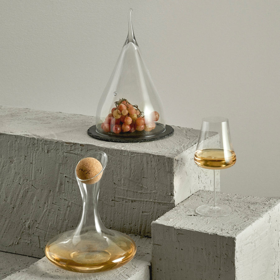 Oxygen Wine Decanter with Cork Stopper