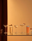 Savage Set of 6 Pony Glasses - NUDE EU