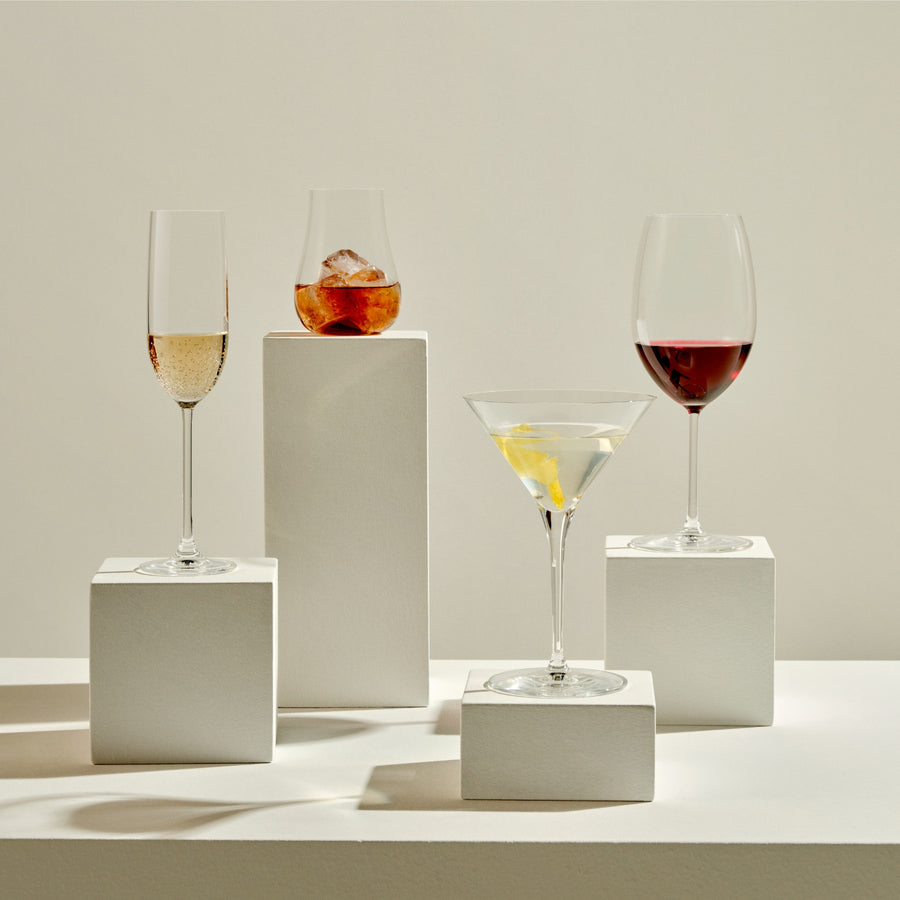 Set vintage di 2 bicchieri Martini