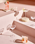 Savage Set of 6 Pony Glasses - NUDE EU