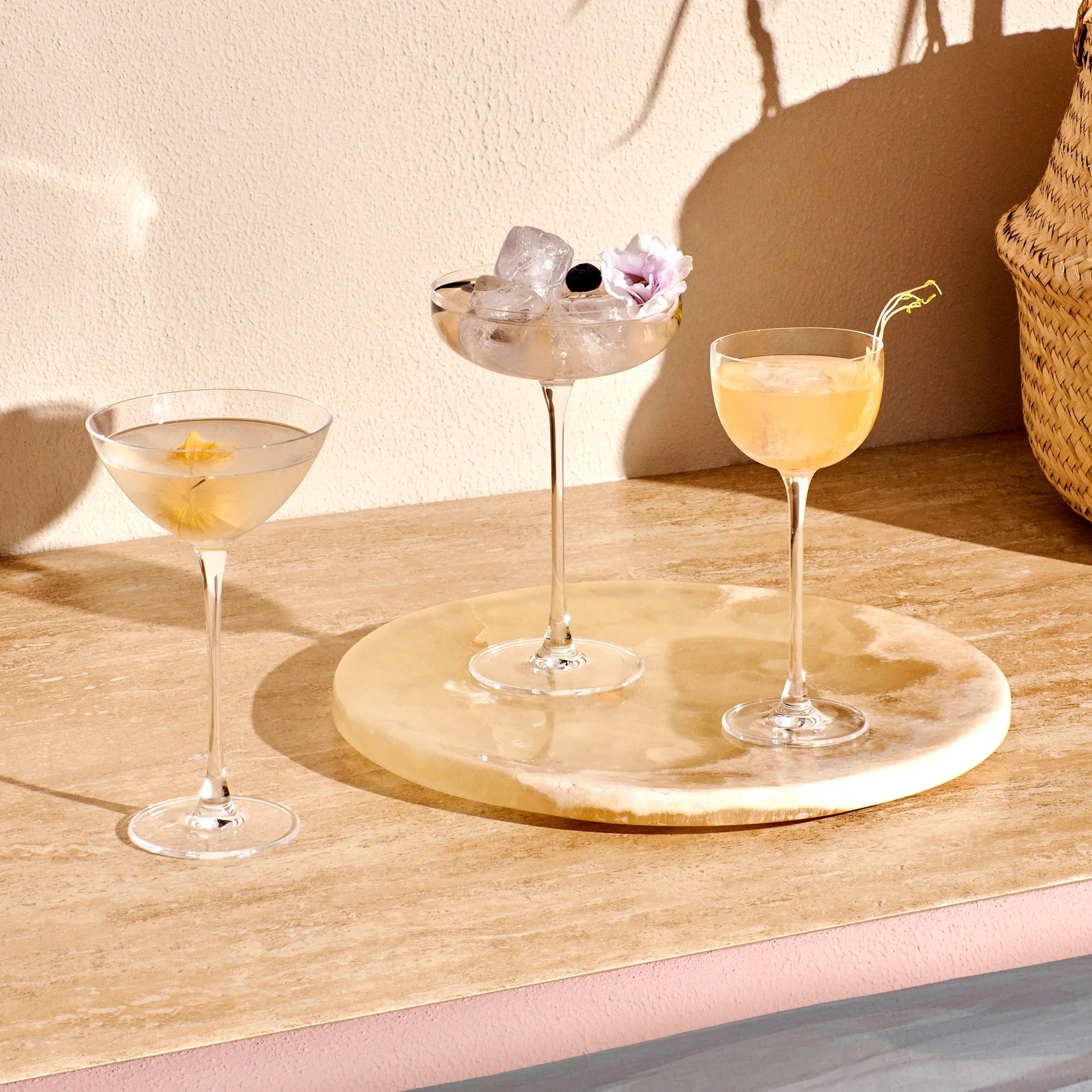 Savage Set of 6 Pony Glasses - NUDE EU