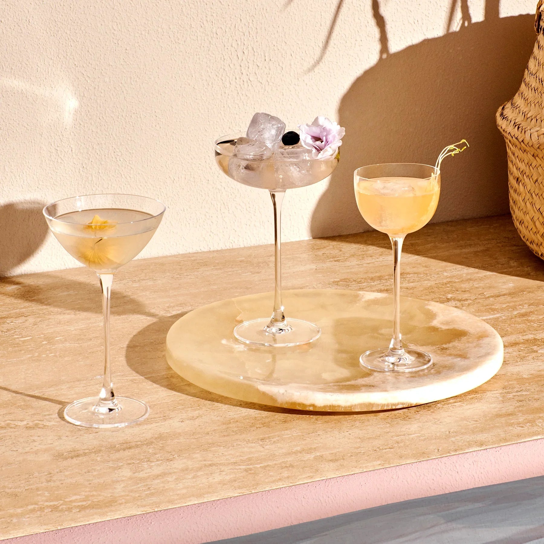 Savage Set of 6 Pony Glasses - NUDE EU