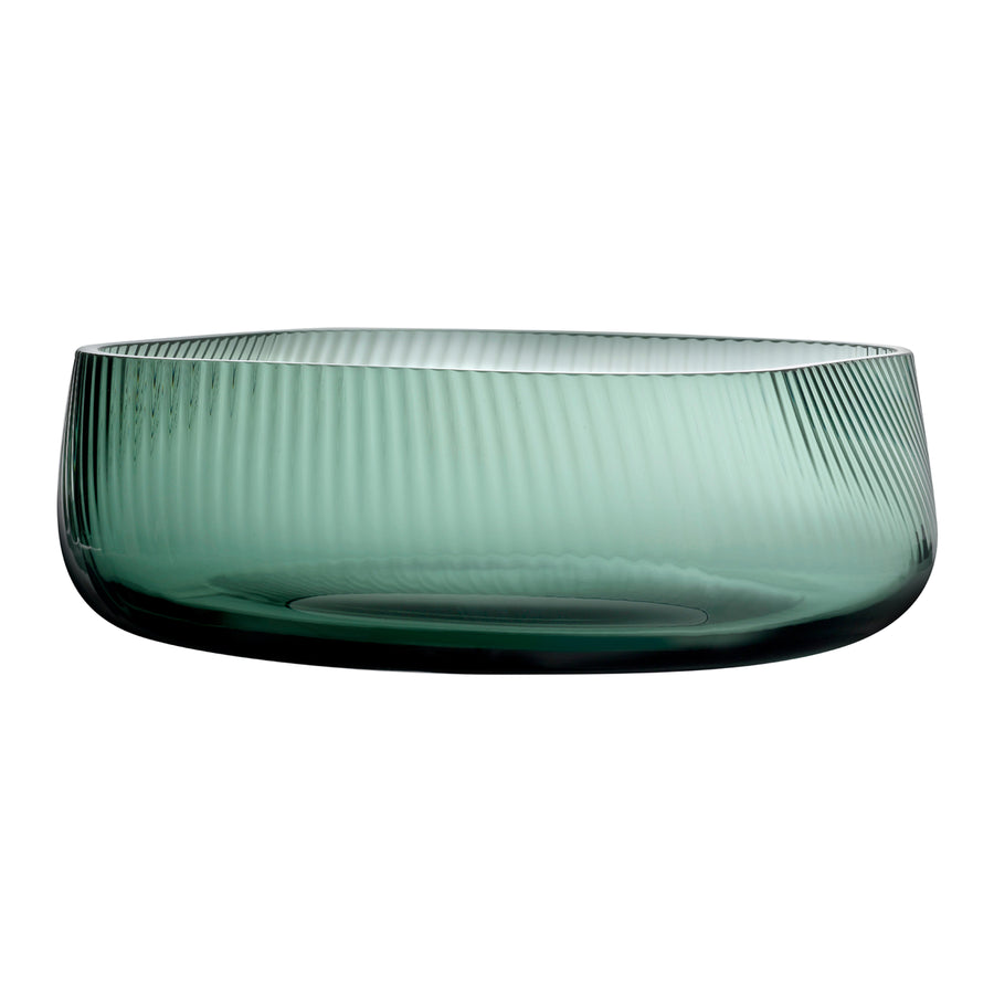 Nude Opti Vase by Defne Koz smoked green