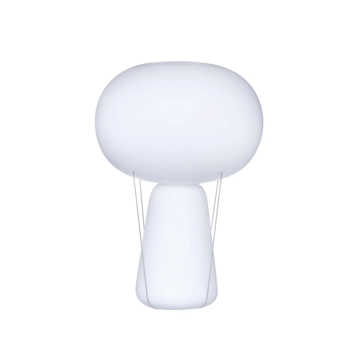 Blow Lamp White Base with Opal Top - NUDE EU