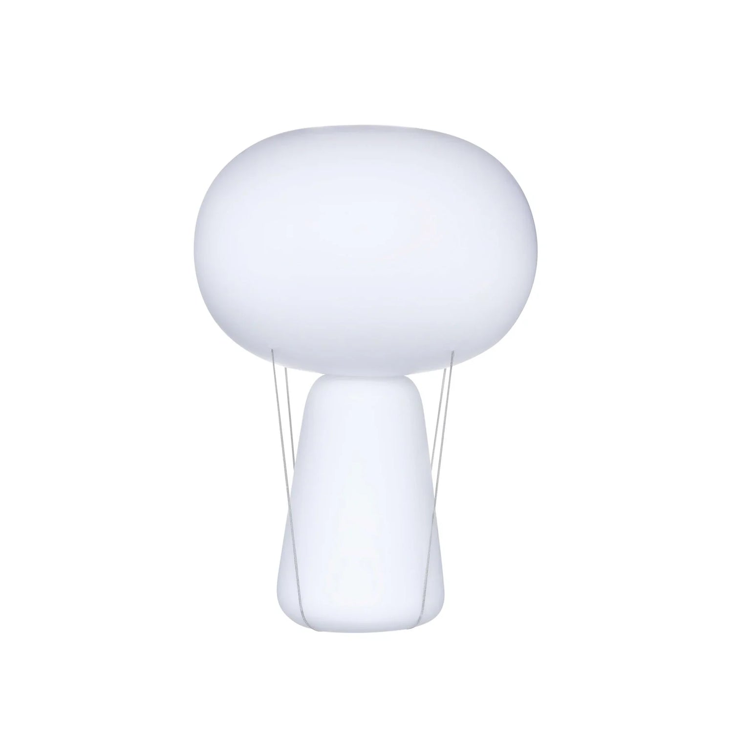 Blow Lamp White Base with Opal Top - NUDE EU