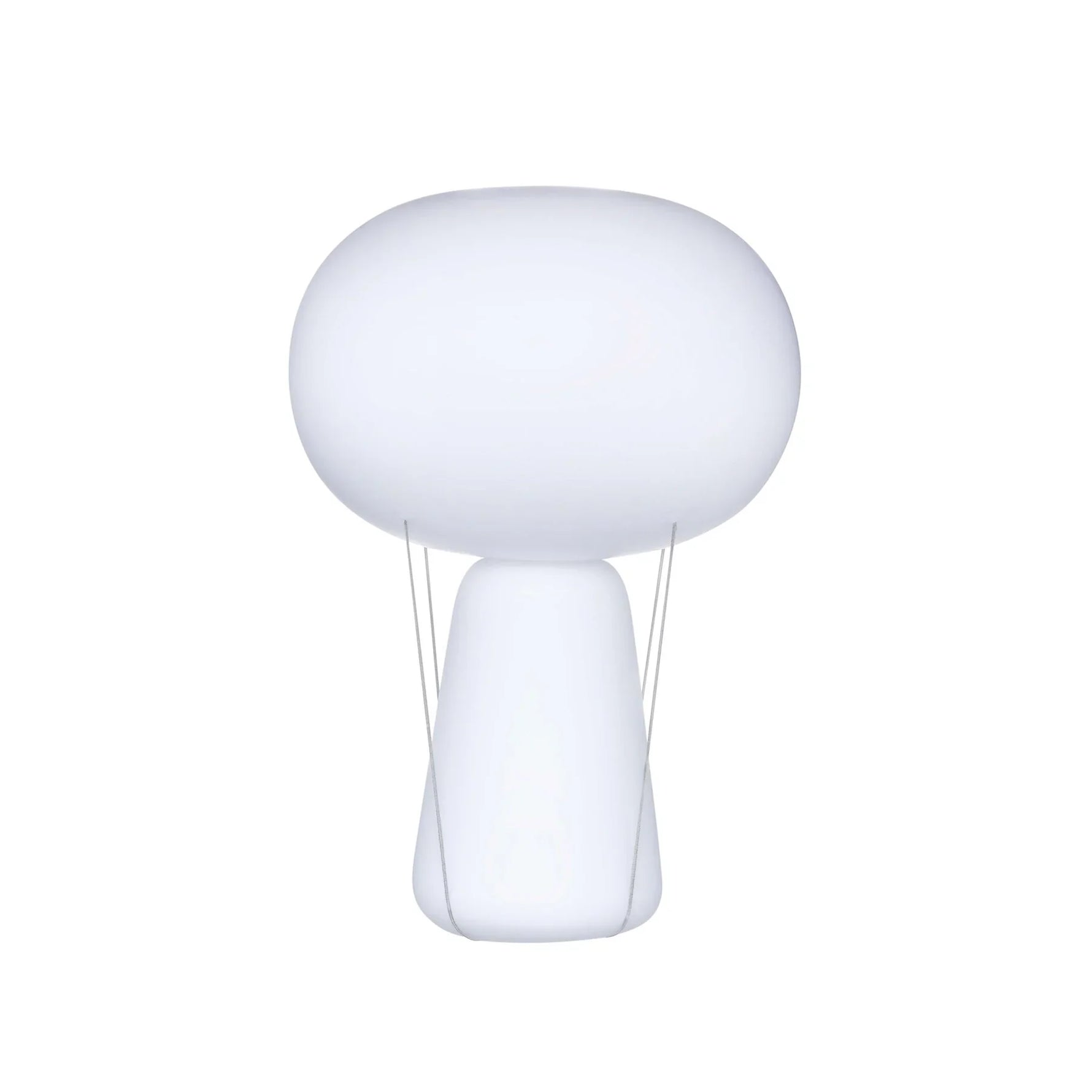 Blow Lamp White Base with Opal Top - NUDE EU