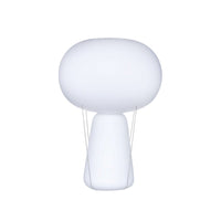 Blow Lamp White Base with Opal Top