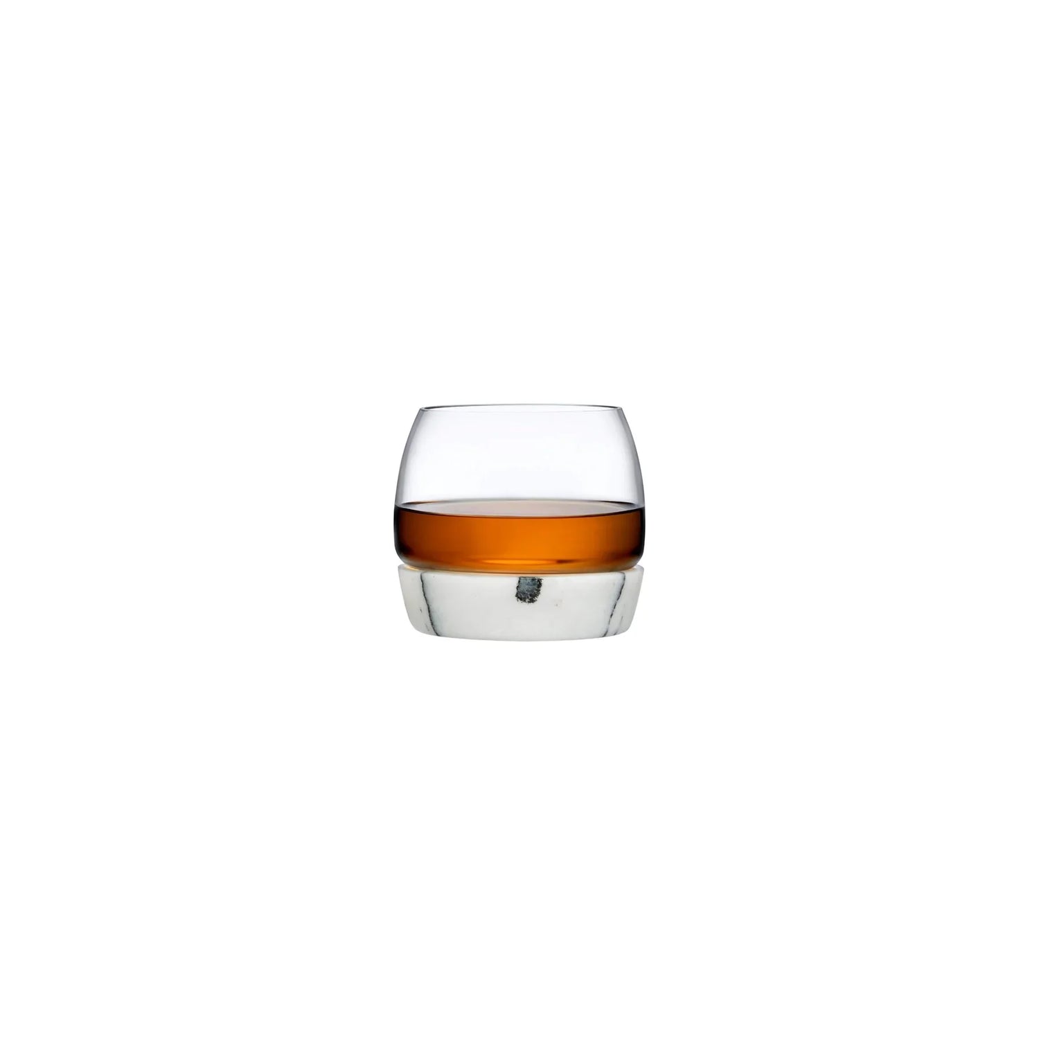 Chill Whisky Tumbler With Marble Base - NUDE EU