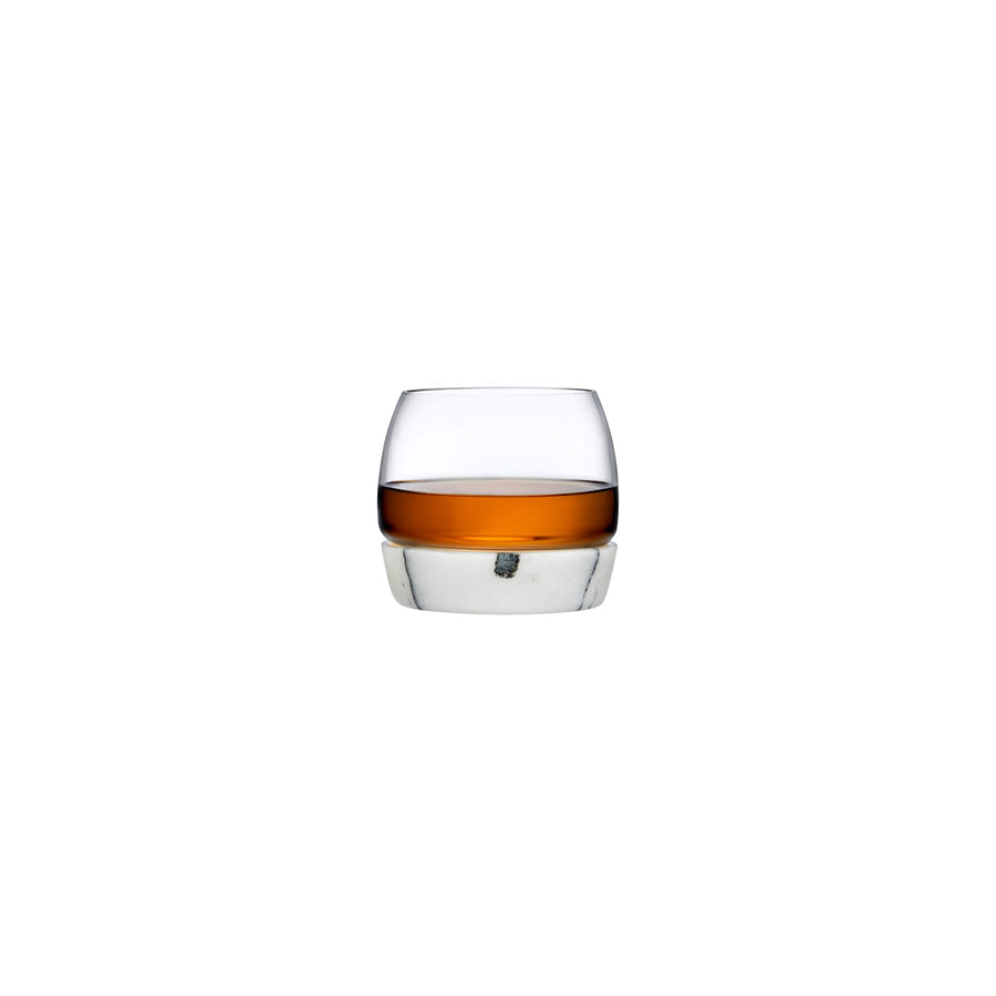 Chill Whisky Tumbler With Marble Base