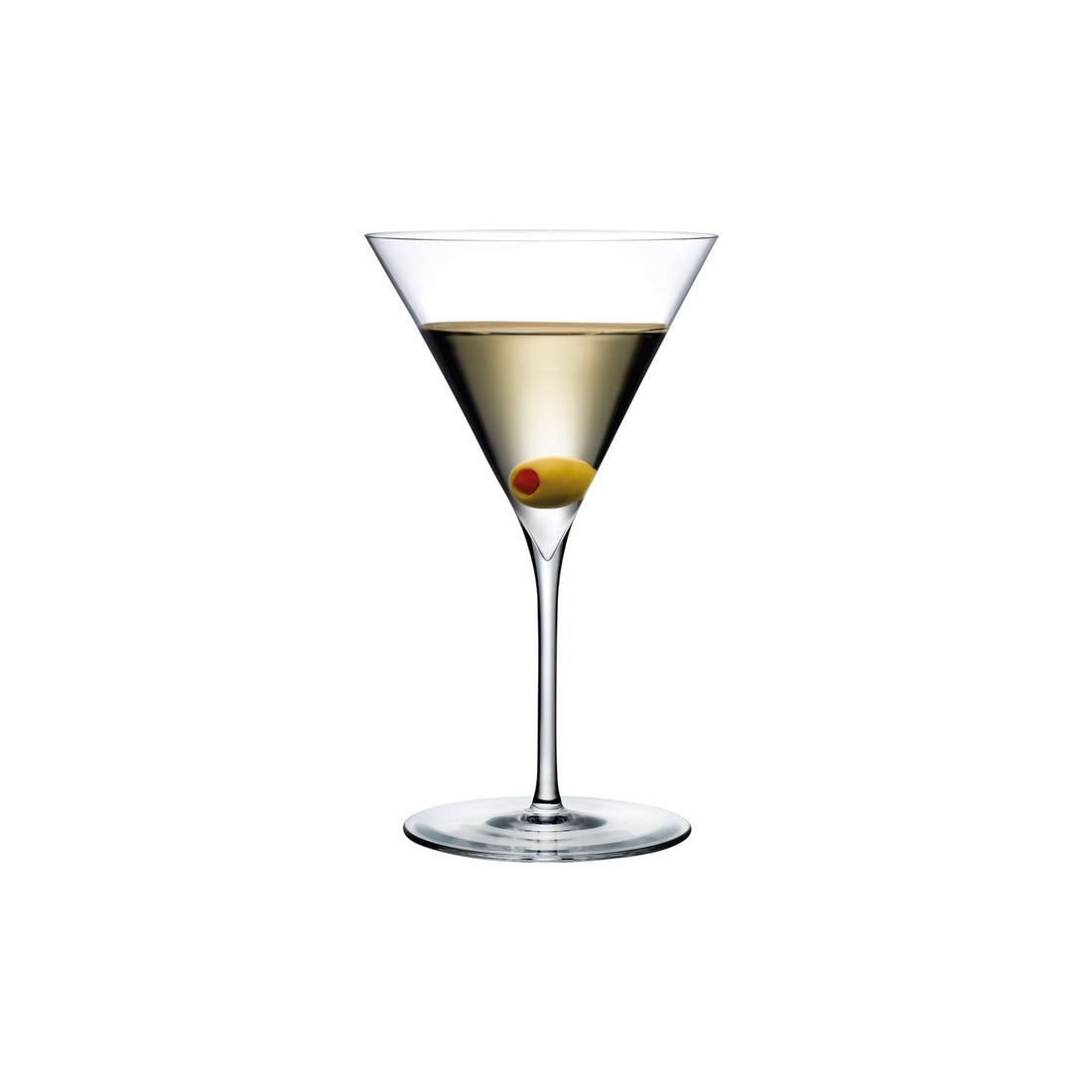 Dimple Set of 2 Martini Glasses