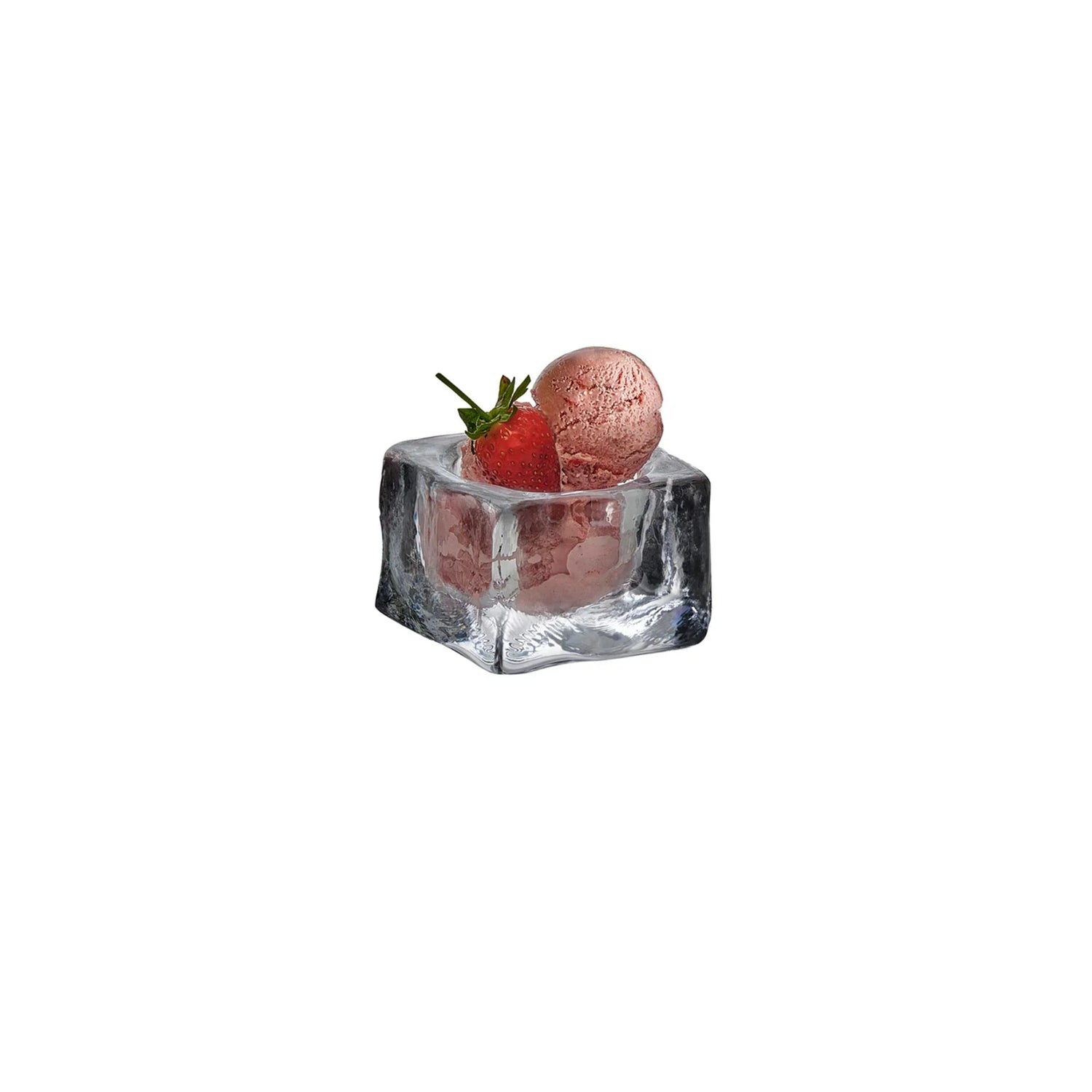 Ice Cube Ice Cream Cup Square - NUDE EU