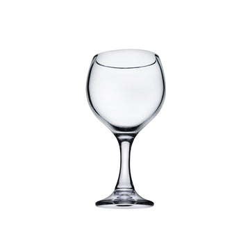 Look Down Candle Holder in Wine Glass Shape