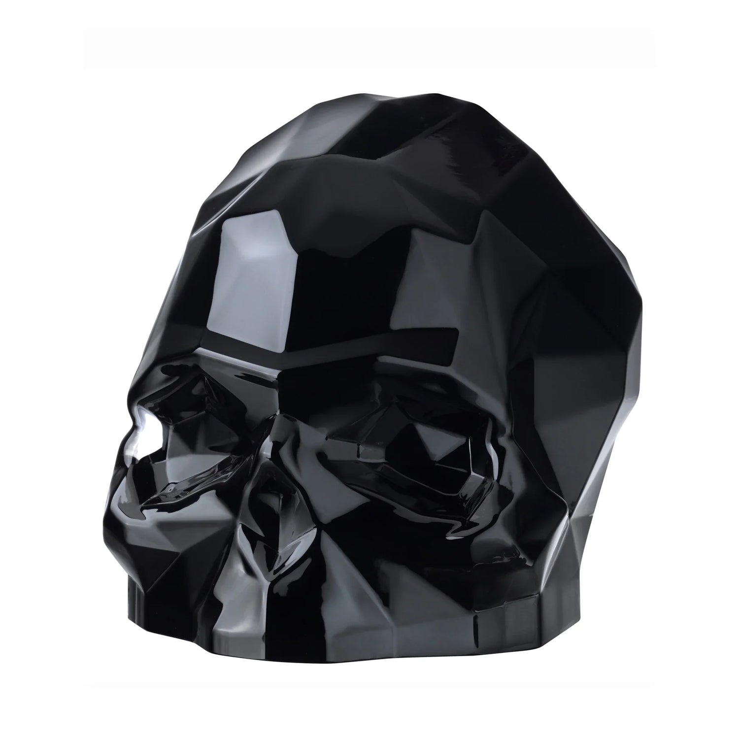 Memento Mori Faceted Skull Black Large - NUDE EU