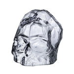 Memento Mori Faceted Skull Clear Large - NUDE EU