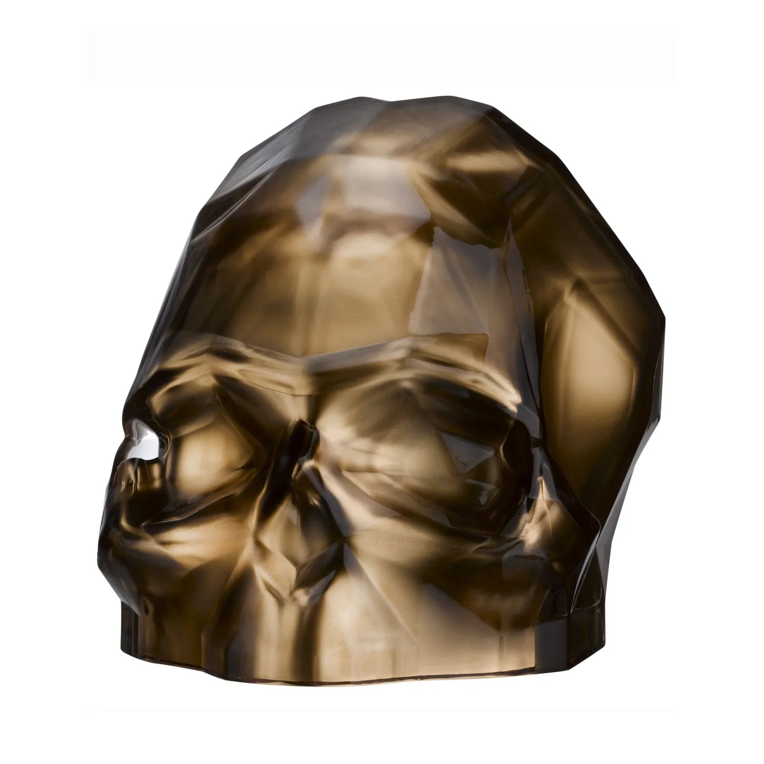Memento Mori Faceted Skull Copper Large - NUDE EU