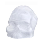 Memento Mori Faceted Skull Opal White Large - NUDE EU
