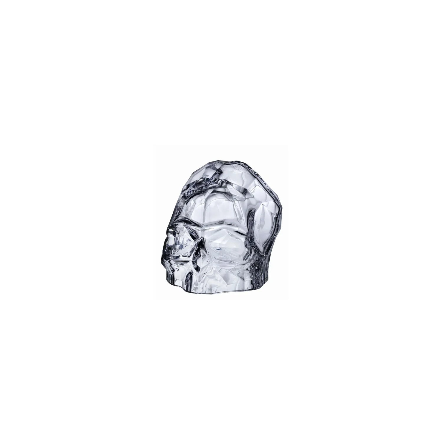 Memento Mori Faceted Skull Clear Small - NUDE EU