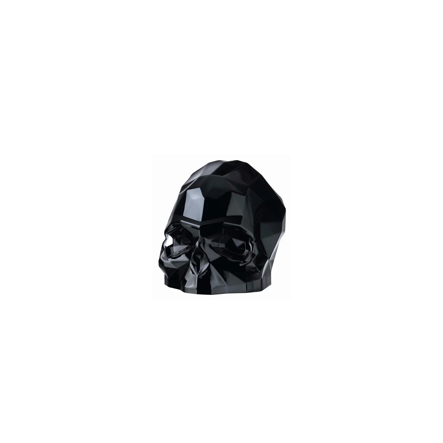 Memento Mori Faceted Skull Black Small - NUDE EU