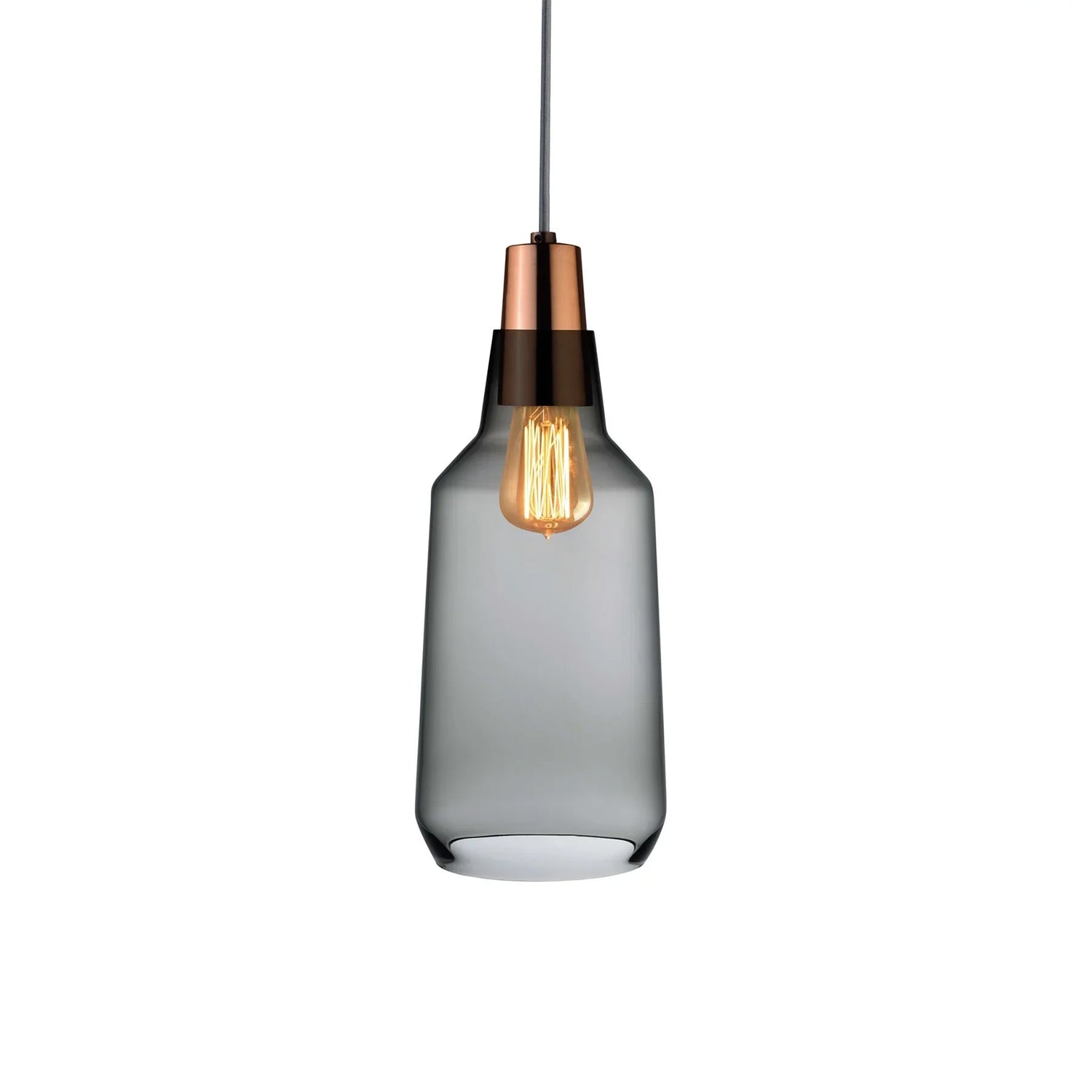 Mono Lamp with Copper Socket Tall - NUDE EU