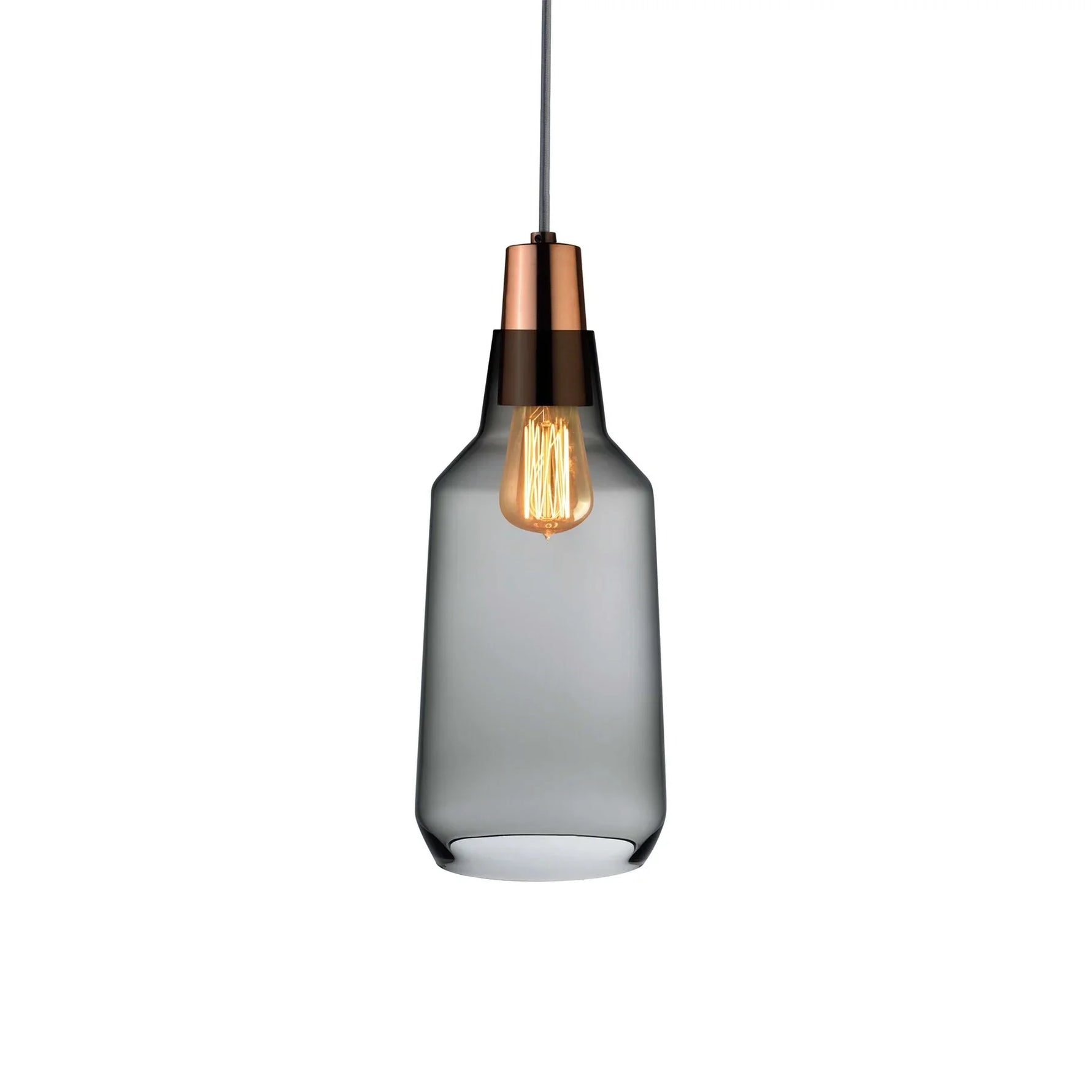 Mono Lamp with Copper Socket Tall - NUDE EU