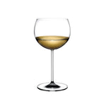 Vintage Set of 2 Bourgogne White Glasses - NUDE EU