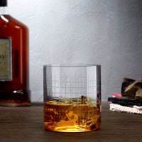 Finesse Grid Set di 4 bicchieri da whisky SOF